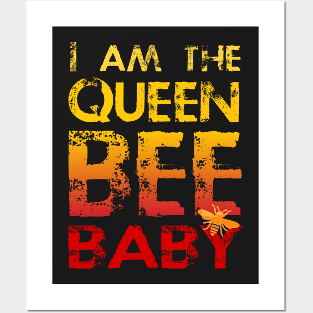 Queen Bee Wall Art by AlondraHanley